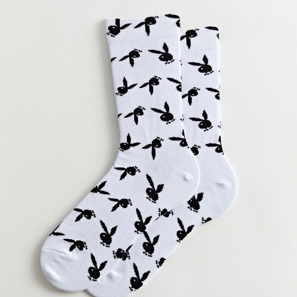 PLAYBOY Accessories Playboy Allover Print Crew Sock Poshmark